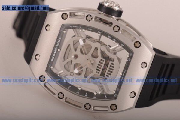 1:1 Replica Richard Mille Felipe Watch Steel RM 52-01 - Click Image to Close